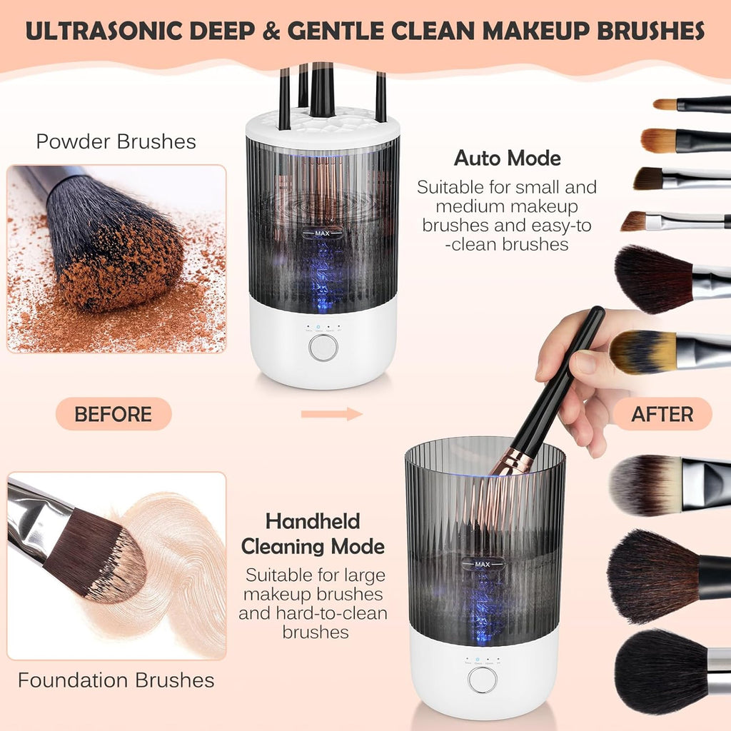 Electric Makeup Brush Cleaner Machine,Powerful Spinner Washer