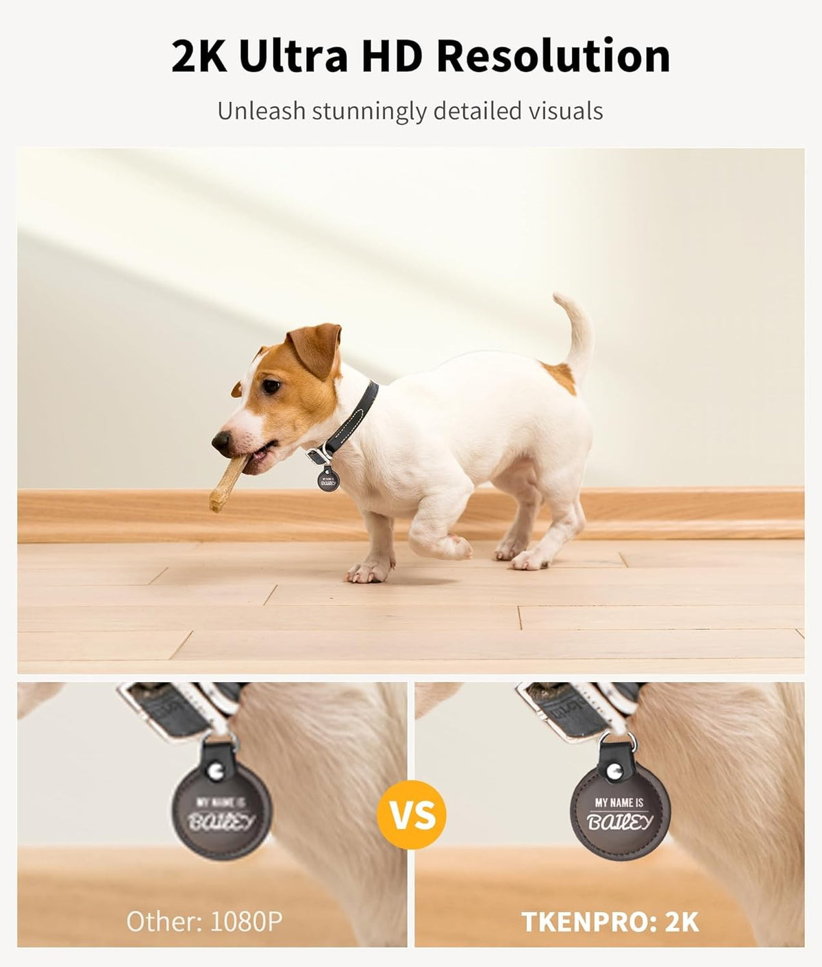 2K Pet Camera Treat Dispenser 360 View Dog Camera 5G Wifi Two Way Talk Indoor
