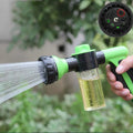Multifunctional Adjustable Foam Car Washing Water Gun with Foam Container